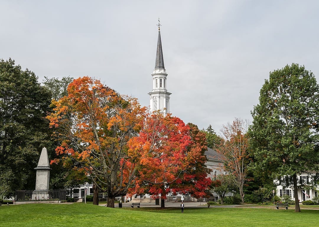 The Battle Green site in Lexington, Massachusetts.