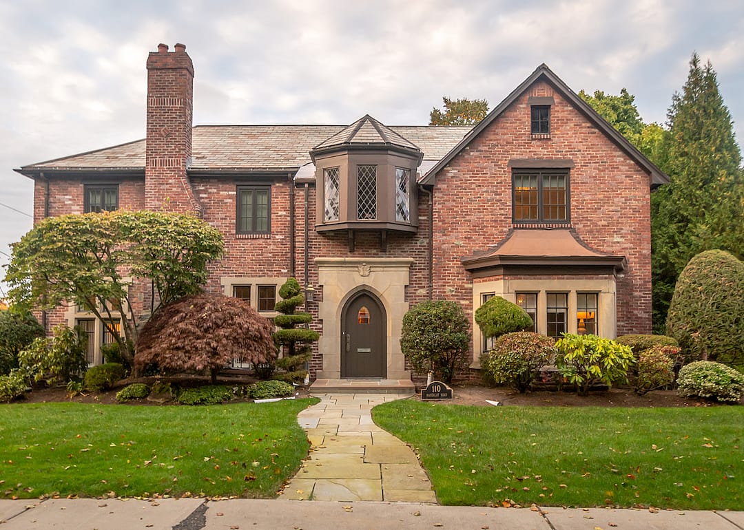 An upscale home in Newton.