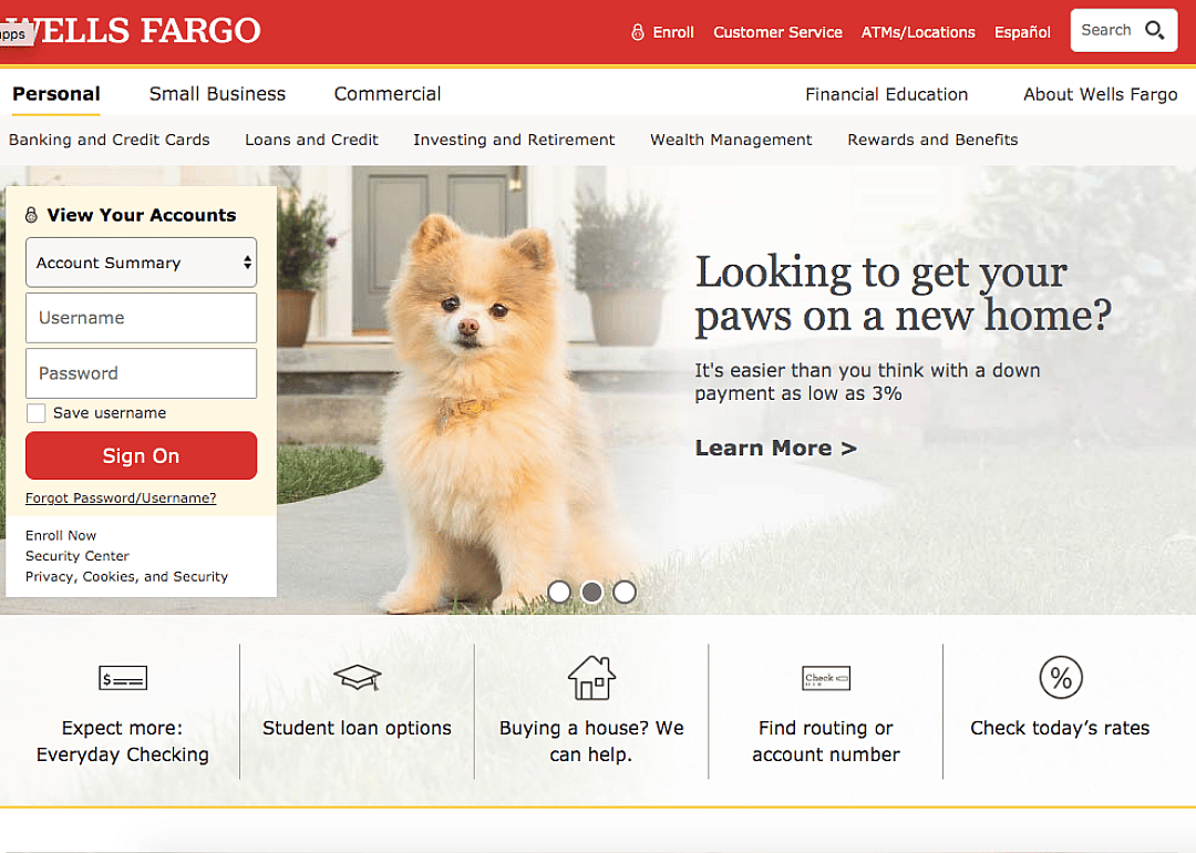 WellsFargo.com (2019)