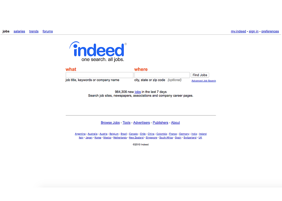 Indeed.com (2010)