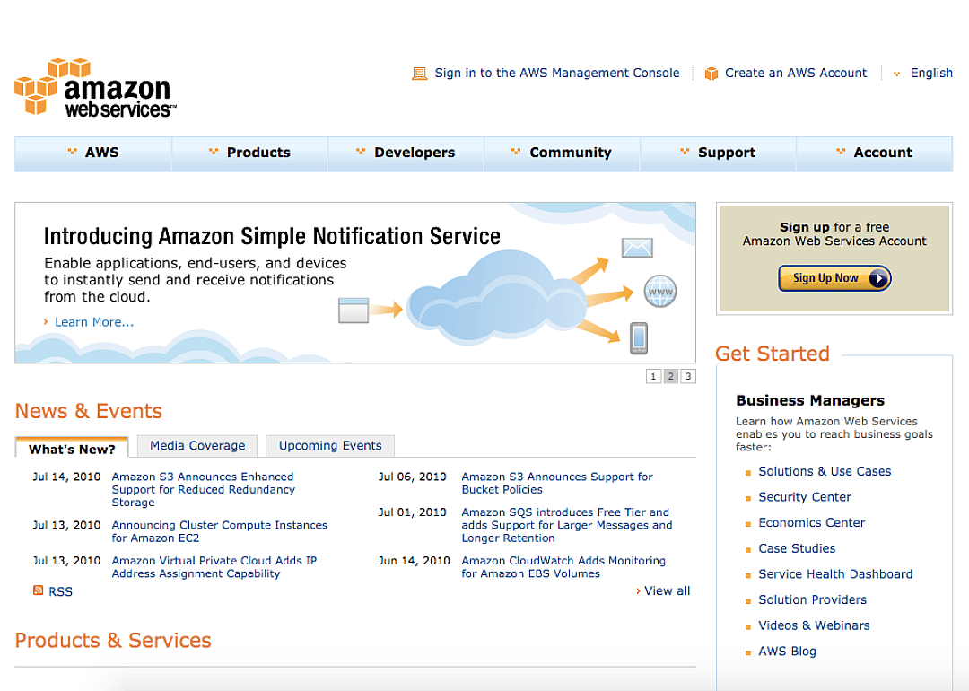 AmazonAWS.com (2010)