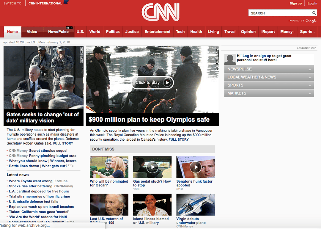 CNN.com (2010)