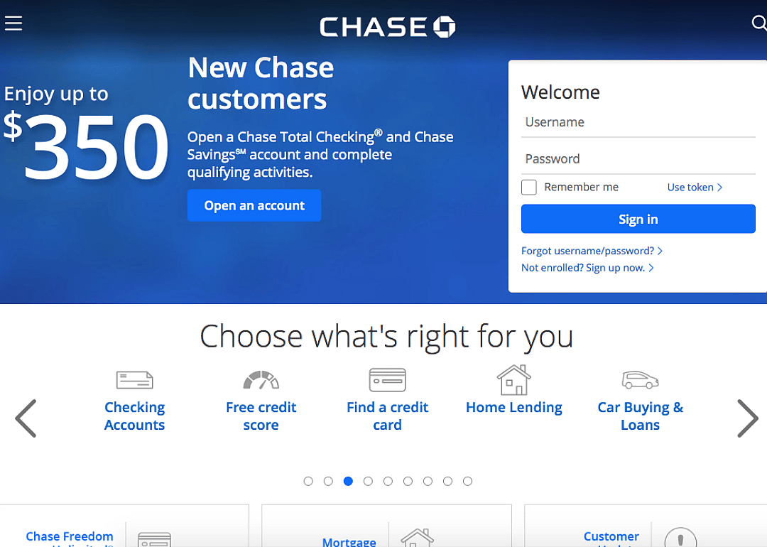 Chase.com (2019)