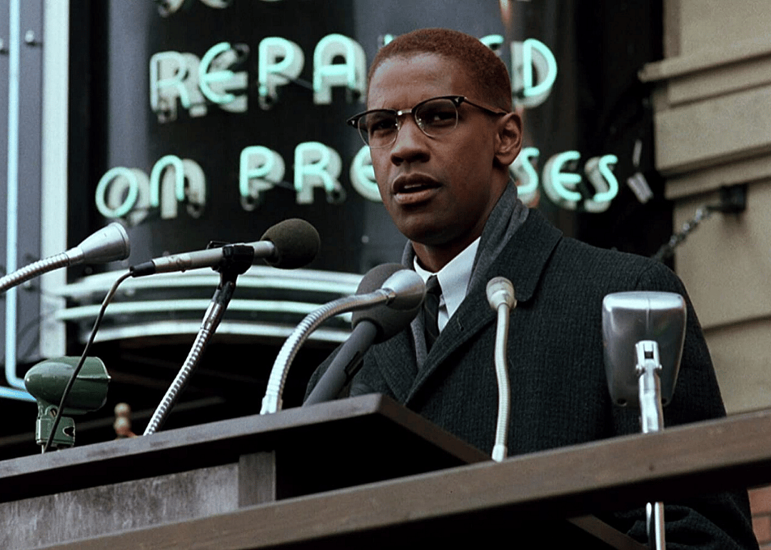 #45. Malcolm X (1992) (tie)