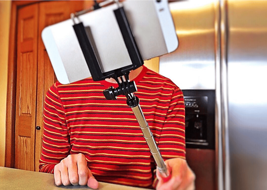 2012: Selfie stick