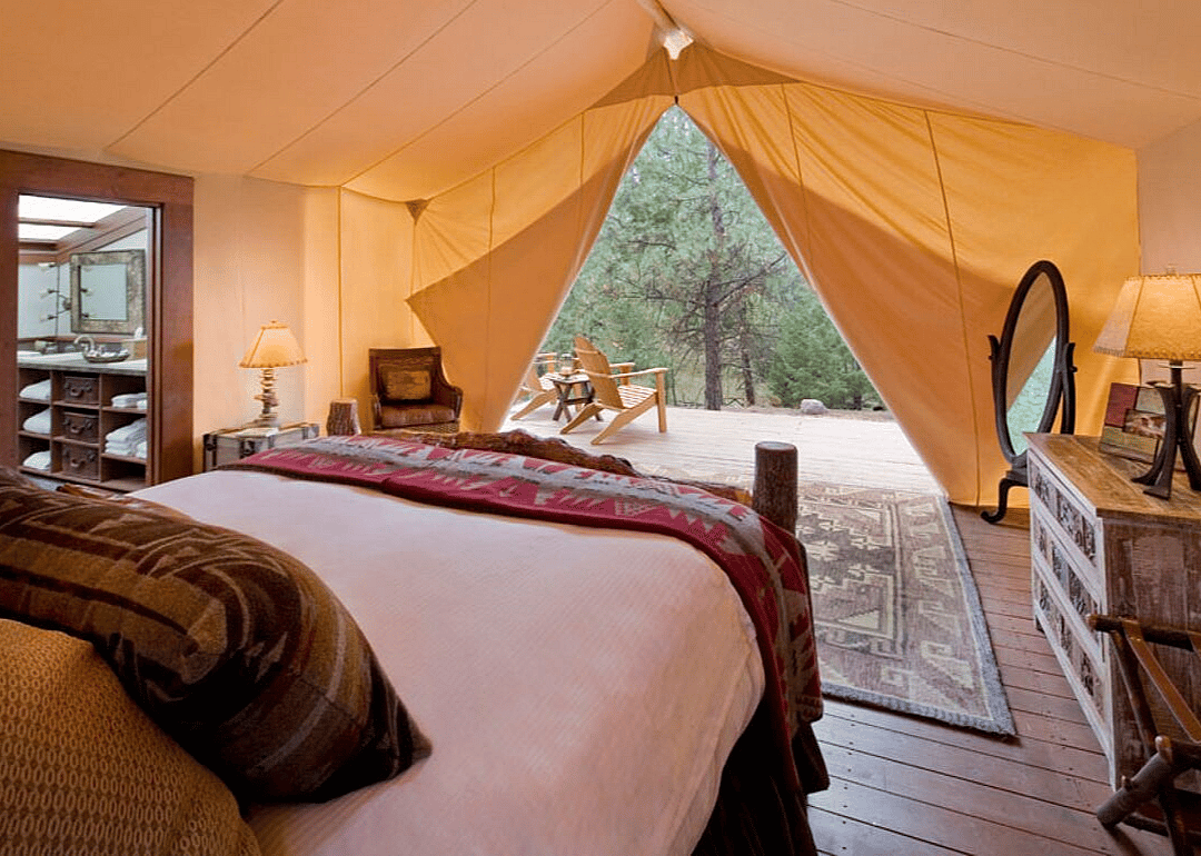 2018: Glamping