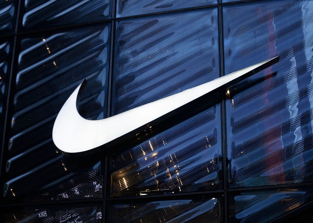 The Nike check symbol.