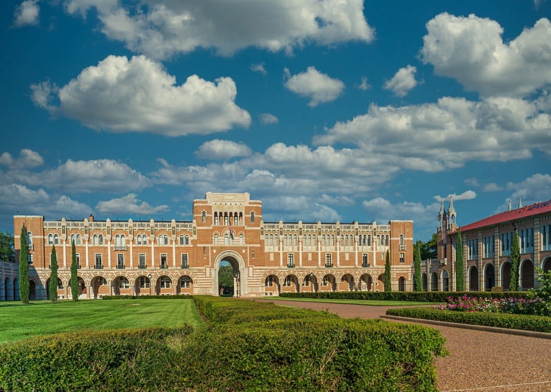 Rice University on a sunny day.