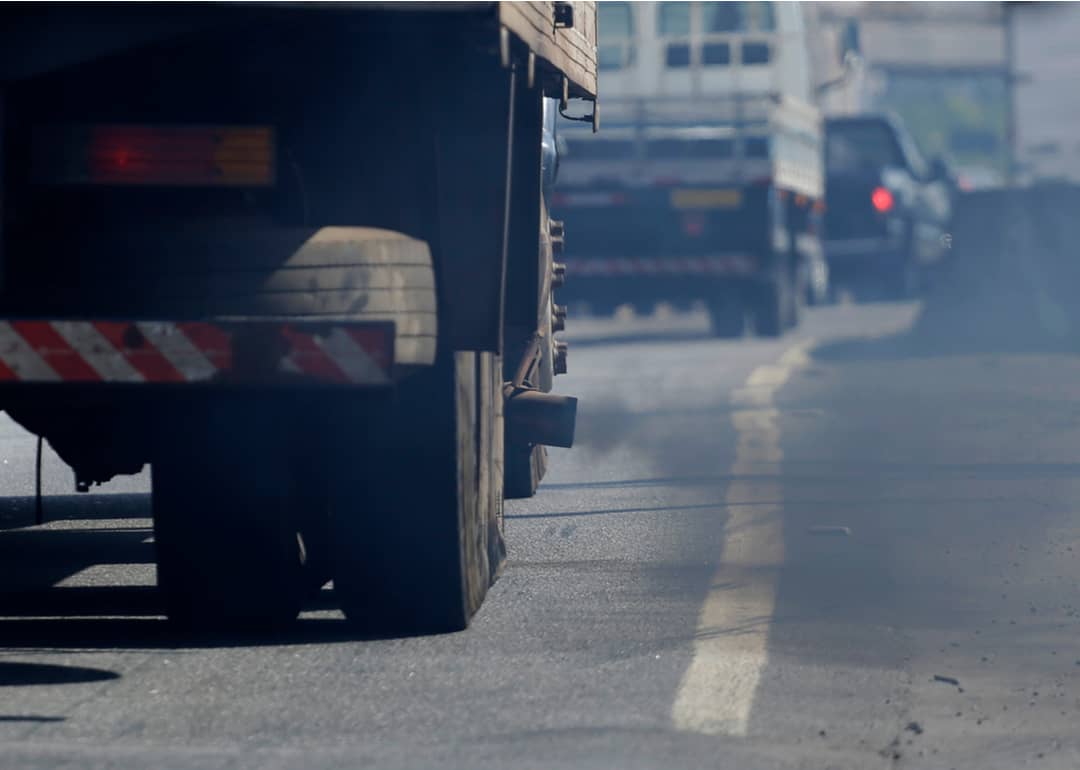 Transportation emissions as disposable diapers get to stores