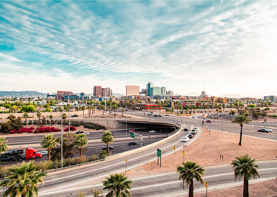 Downtown Phoenix.