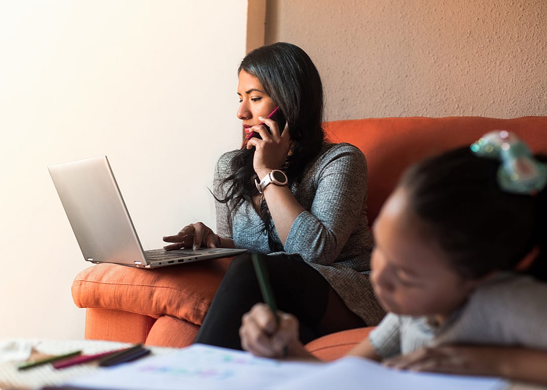 Hispanic and Latino people had the least access to remote work