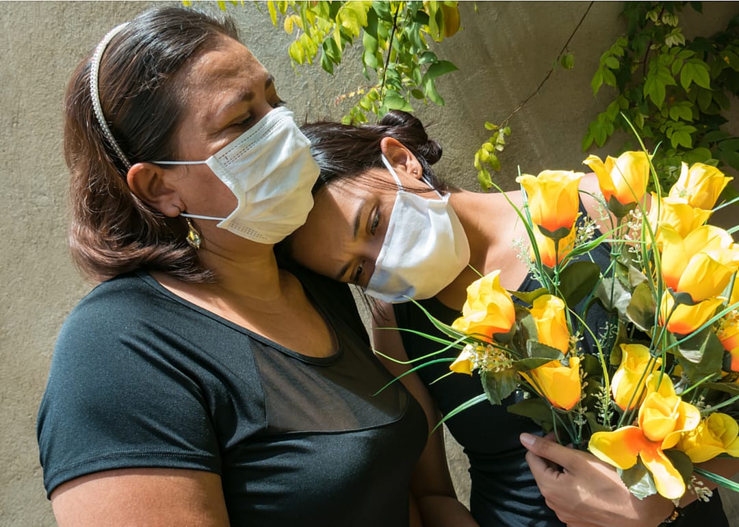 More Hispanic people know someone who has died from COVID-19