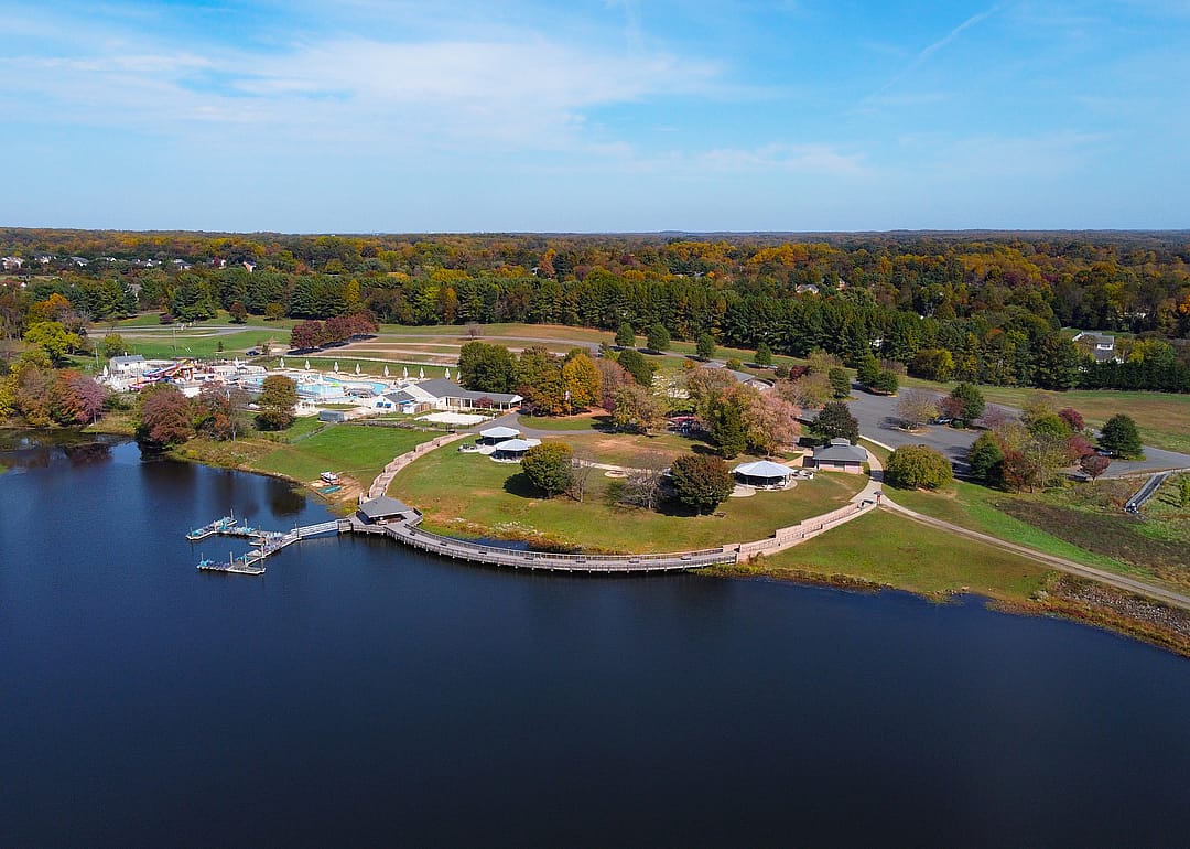 Lake Fairfax in Reston, Virginia