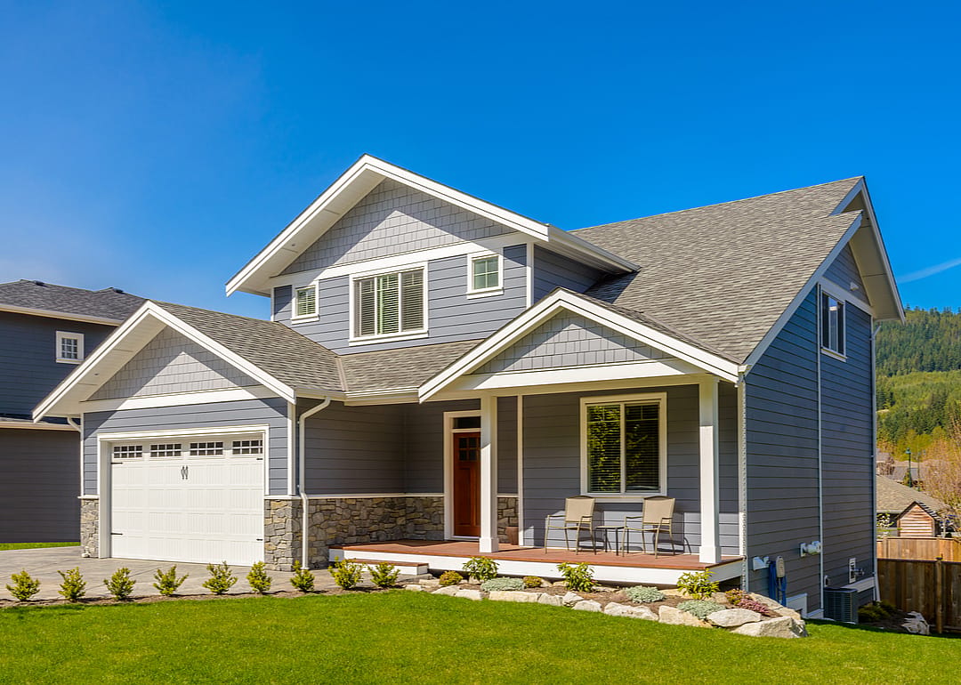 A suburban primary residence