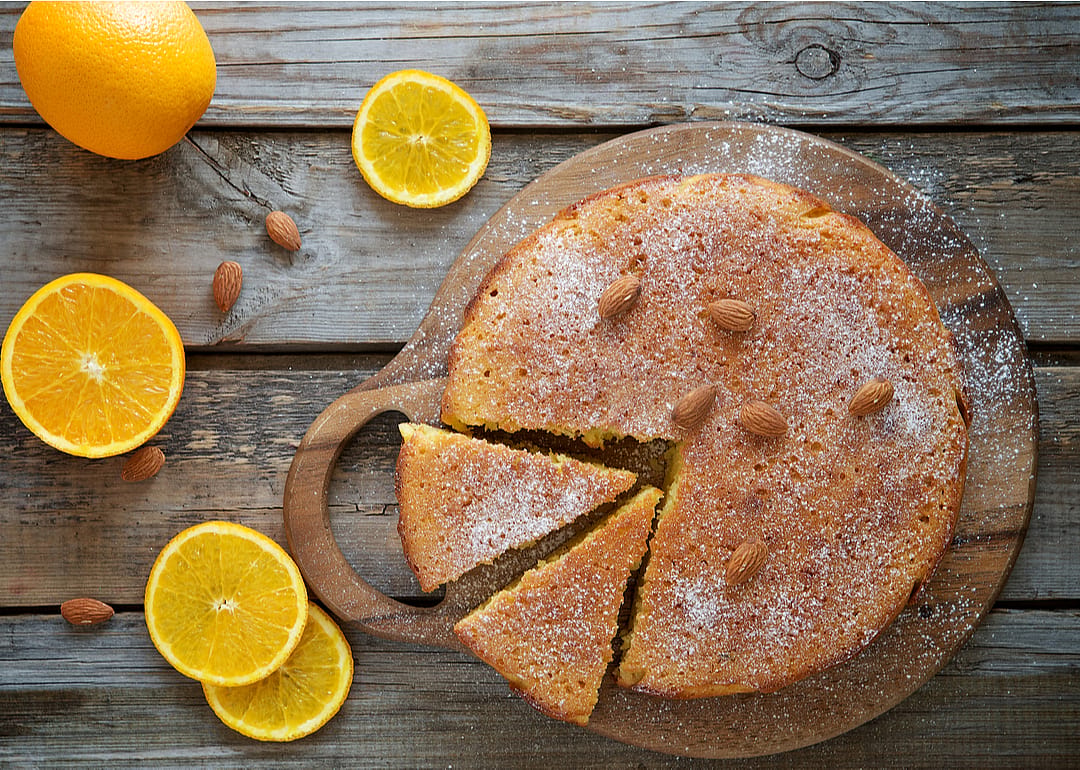 Orange Vegan Cake