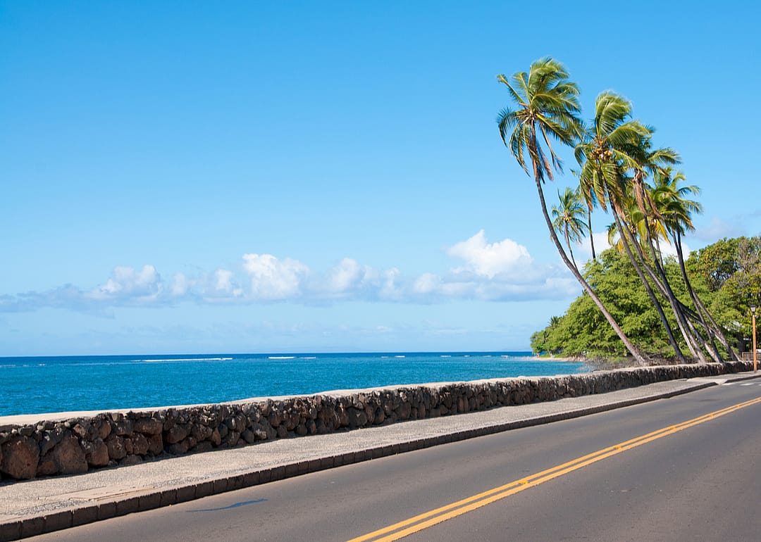 A road in Maui