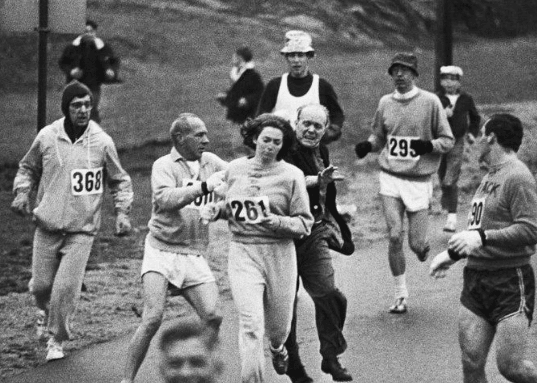 1967: First woman runs the Boston Marathon