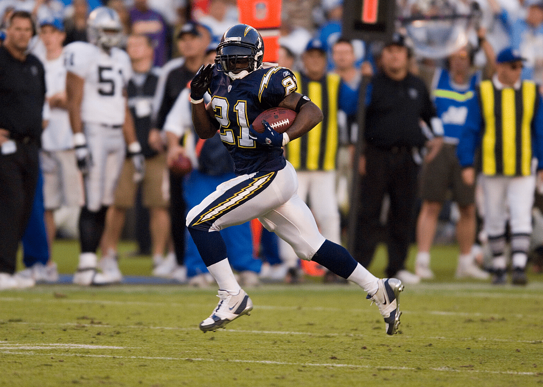 2006: LaDainian Tomlinson rushes for 28 TDs