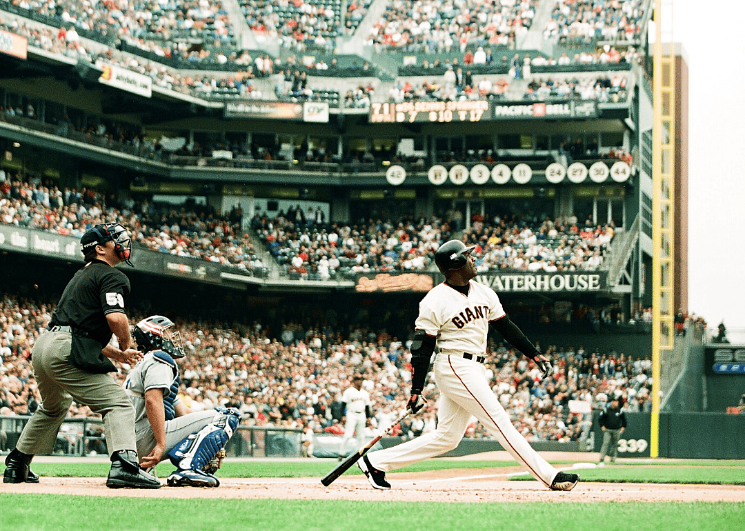 2001: Barry Bonds’ 73 home runs
