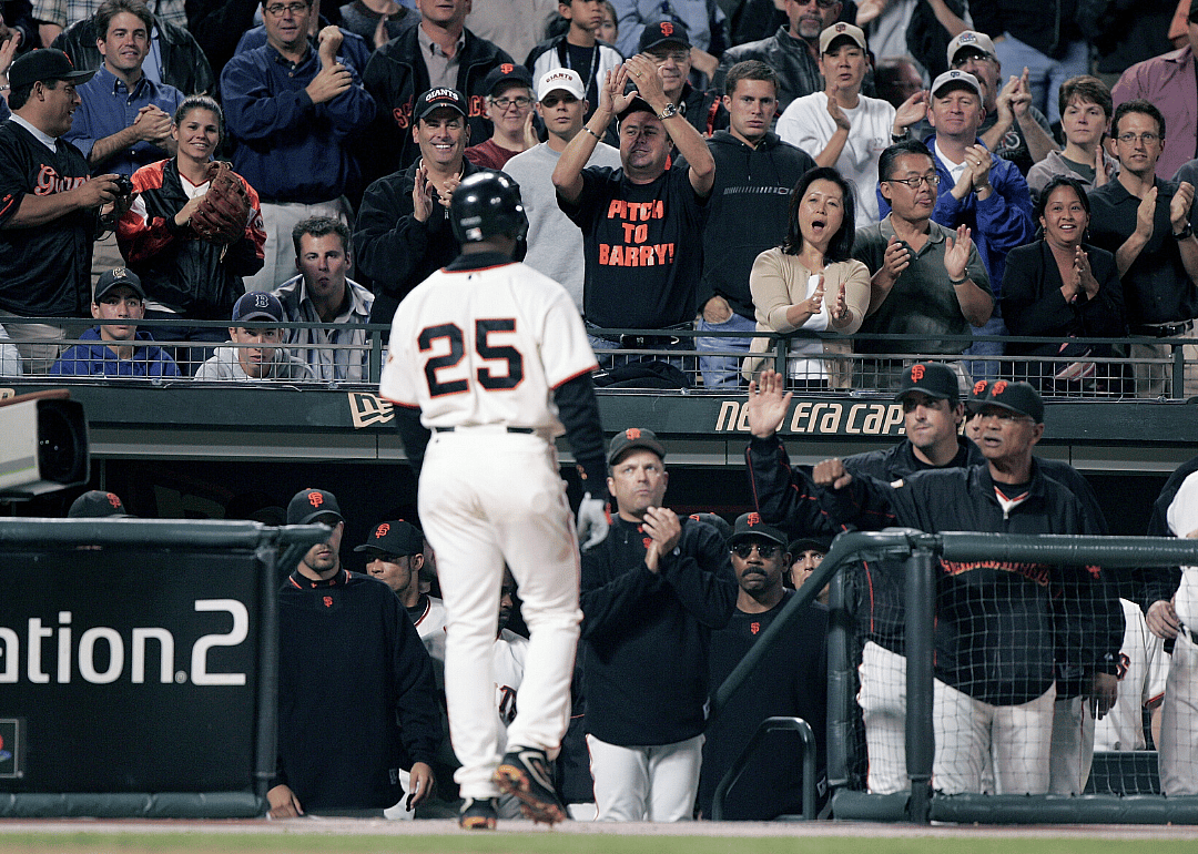2004: Barry Bonds wins his seventh MVP crown