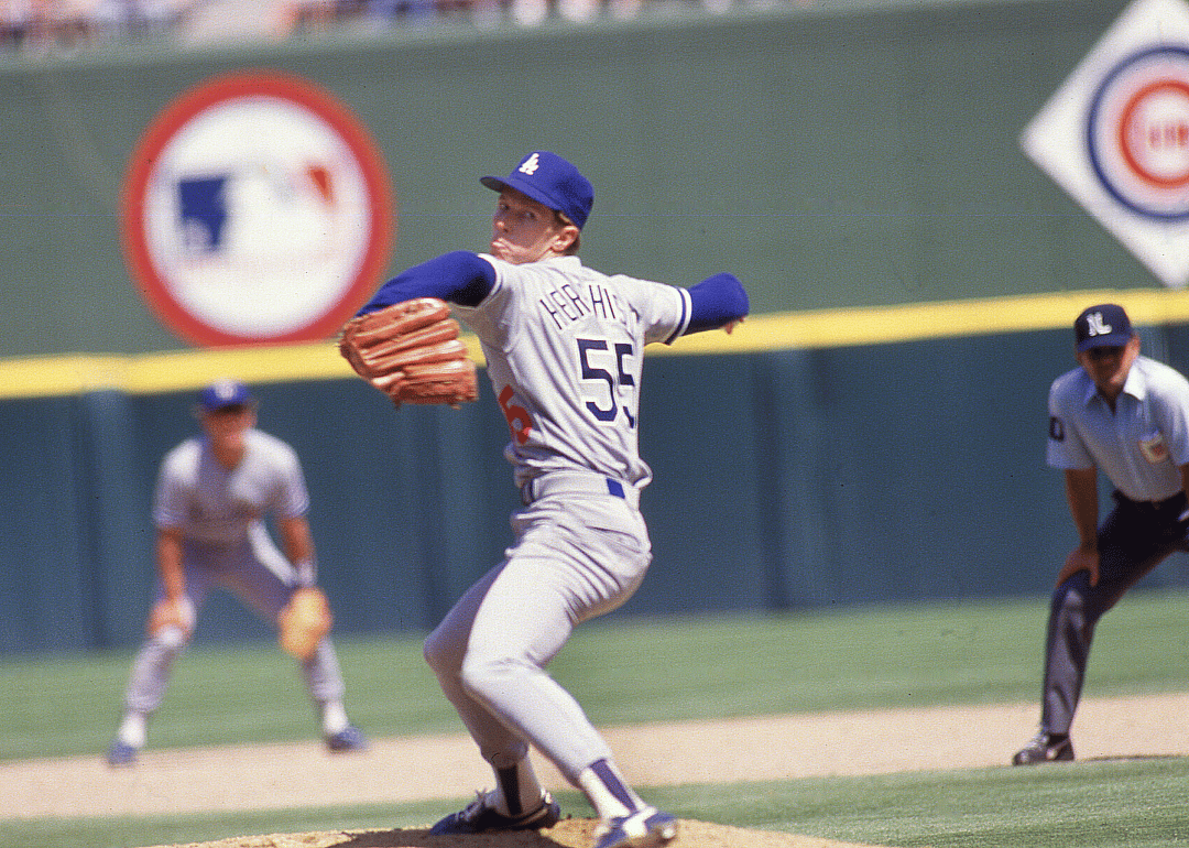 1988: Orel Hershiser’s 59 consecutive scoreless innings