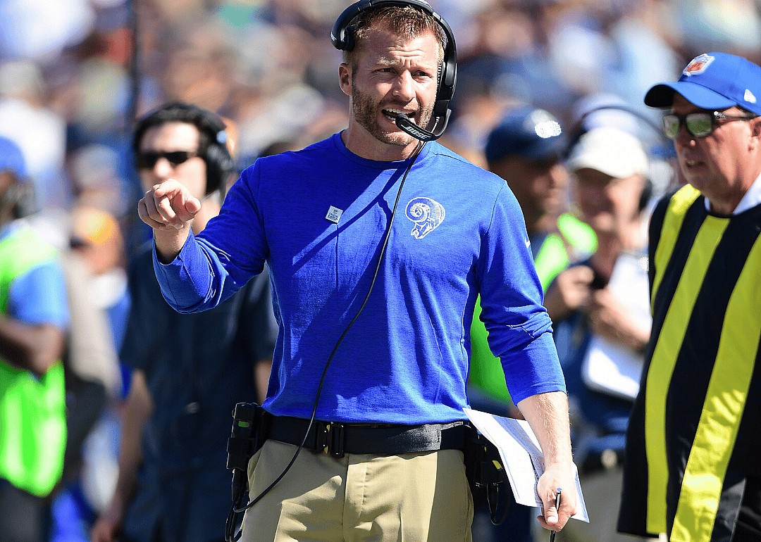2017: Sean McVay becomes NFL's youngest coach