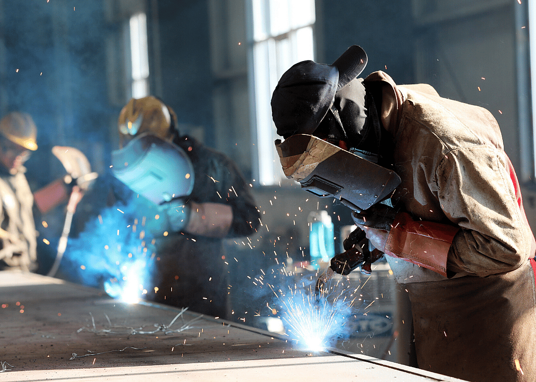 American steel production decreased