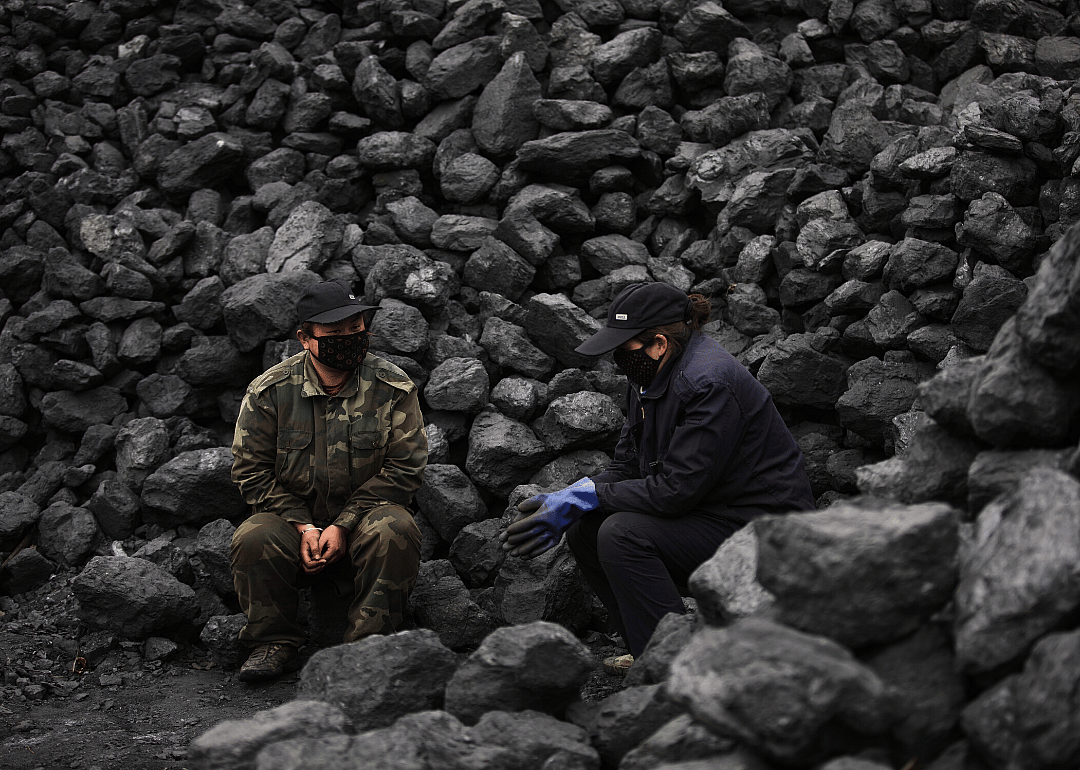 Chinese coal production decreased