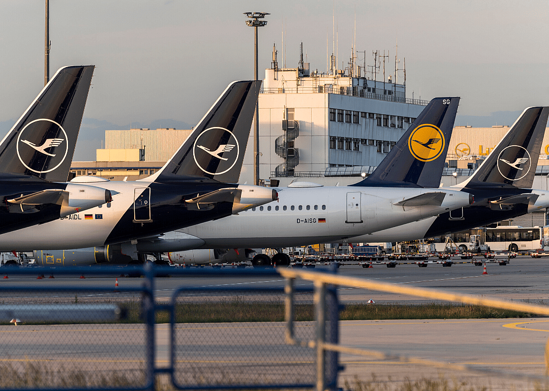 Germany’s stay-at-home orders caused 90% of flights to be canceled