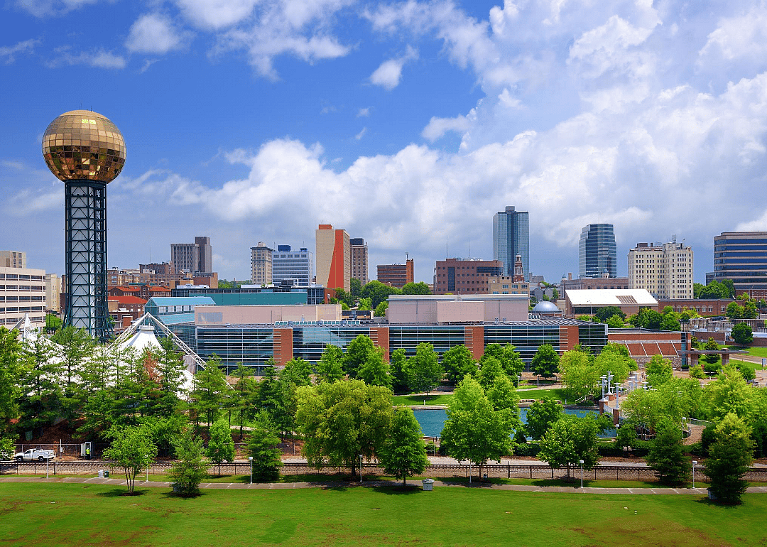 #89. Knoxville, Tennessee (tie)