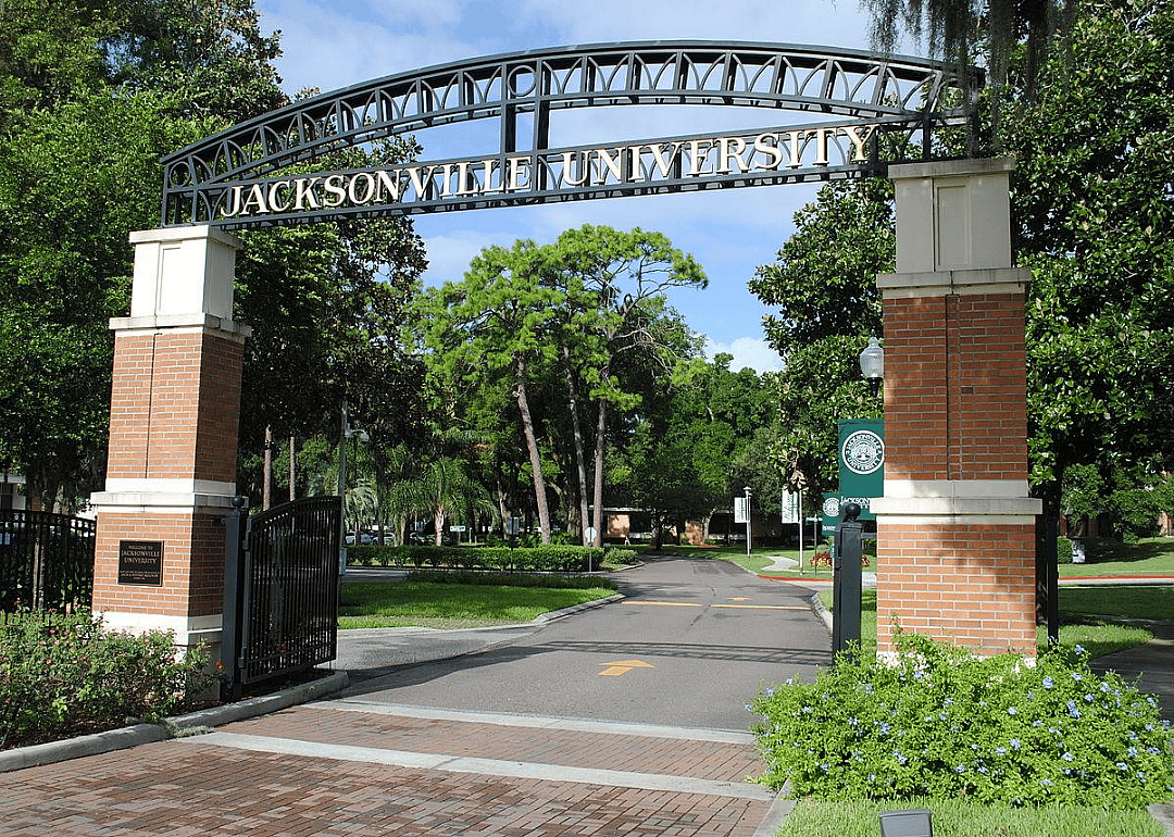 #38. Jacksonville University (tie)