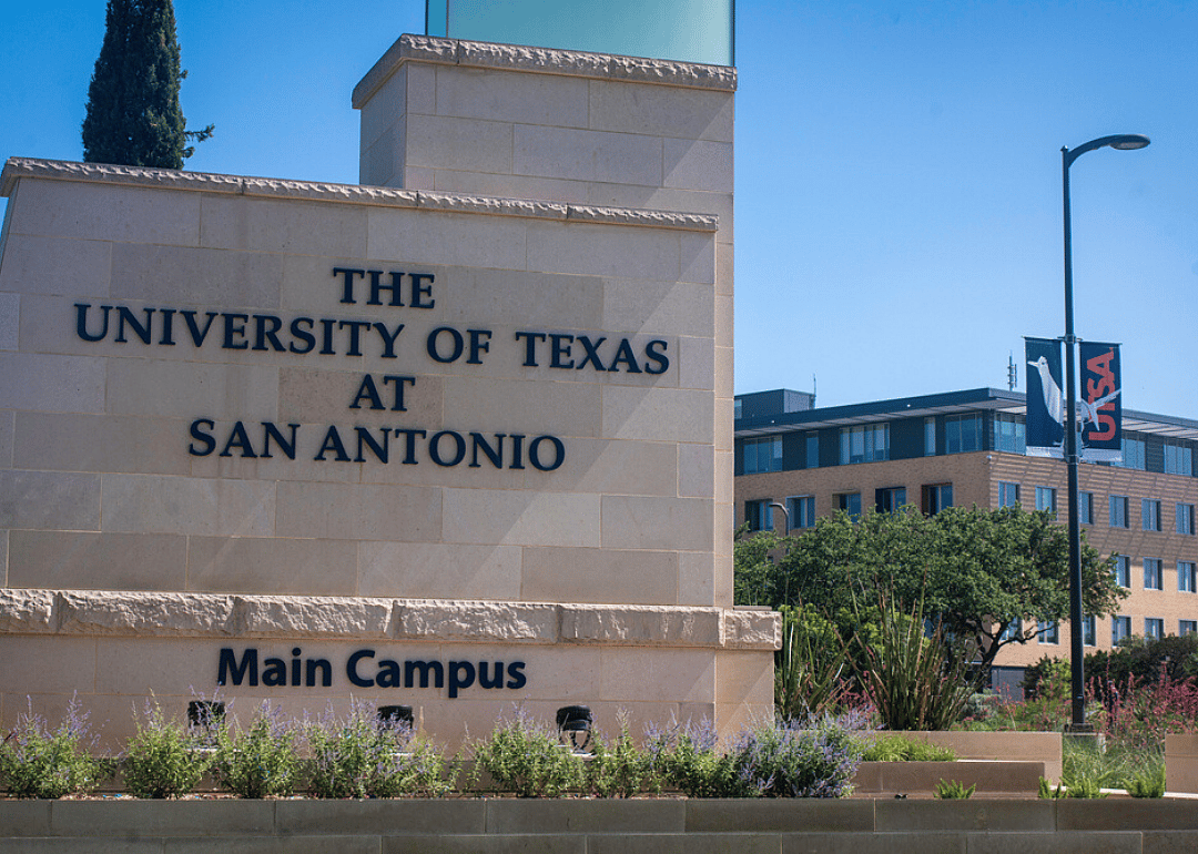 #23. University of Texas at San Antonio (tie)