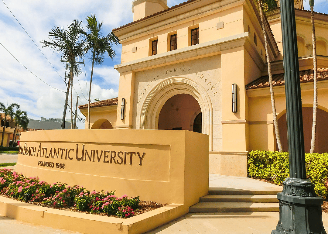 #10. Palm Beach Atlantic University