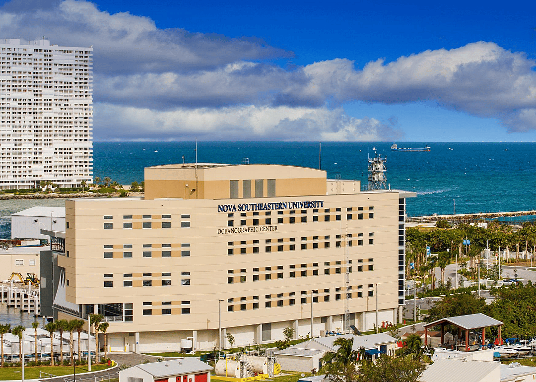 #8. Nova Southeastern University (tie)