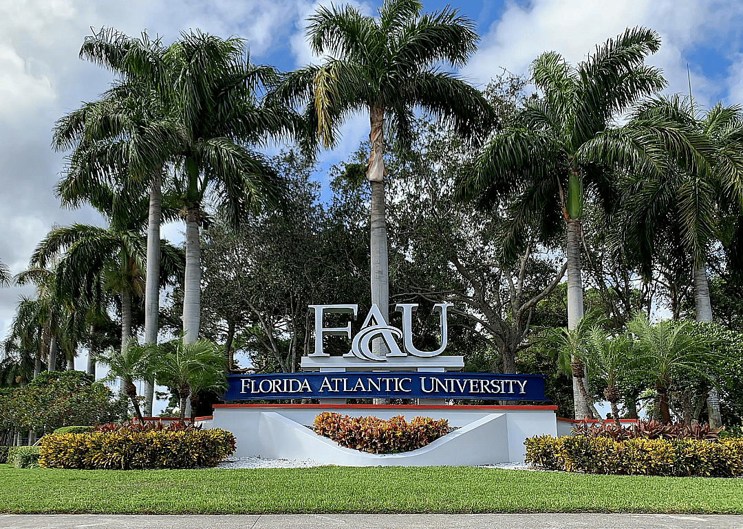 #7. Florida Atlantic University