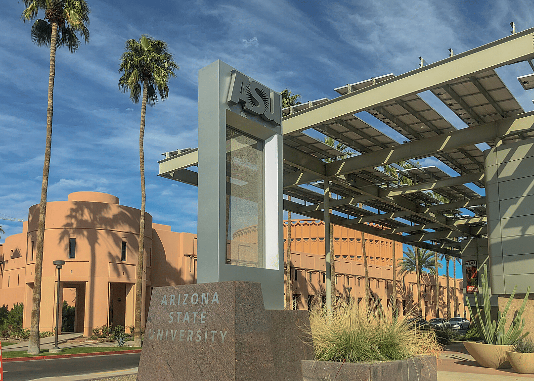 #1. Arizona State University (tie)
