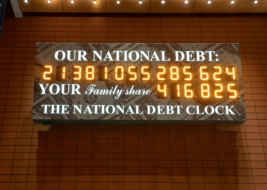 Budget deficit soars under Trump