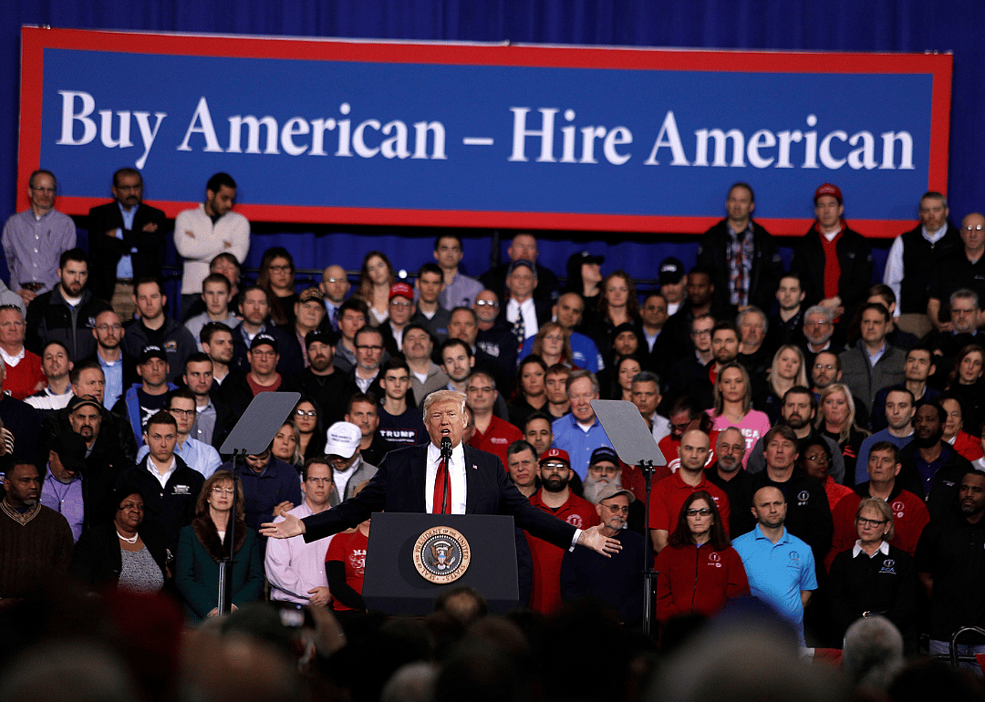 Trump gives preference to American workers