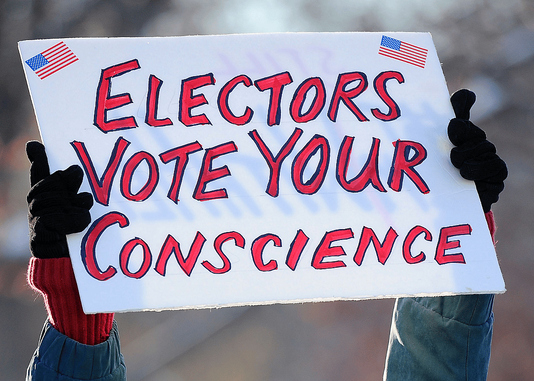 There have been 167 cases of "faithless electors"