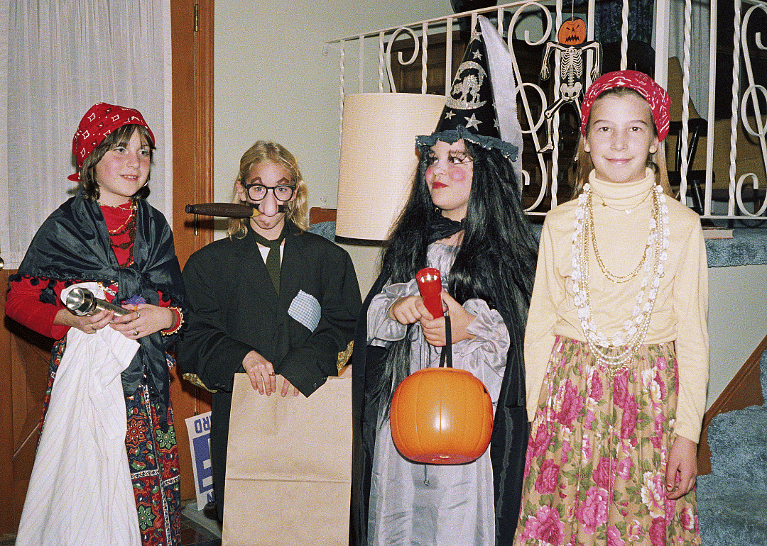A gypsy, Groucho Marx, and a witch