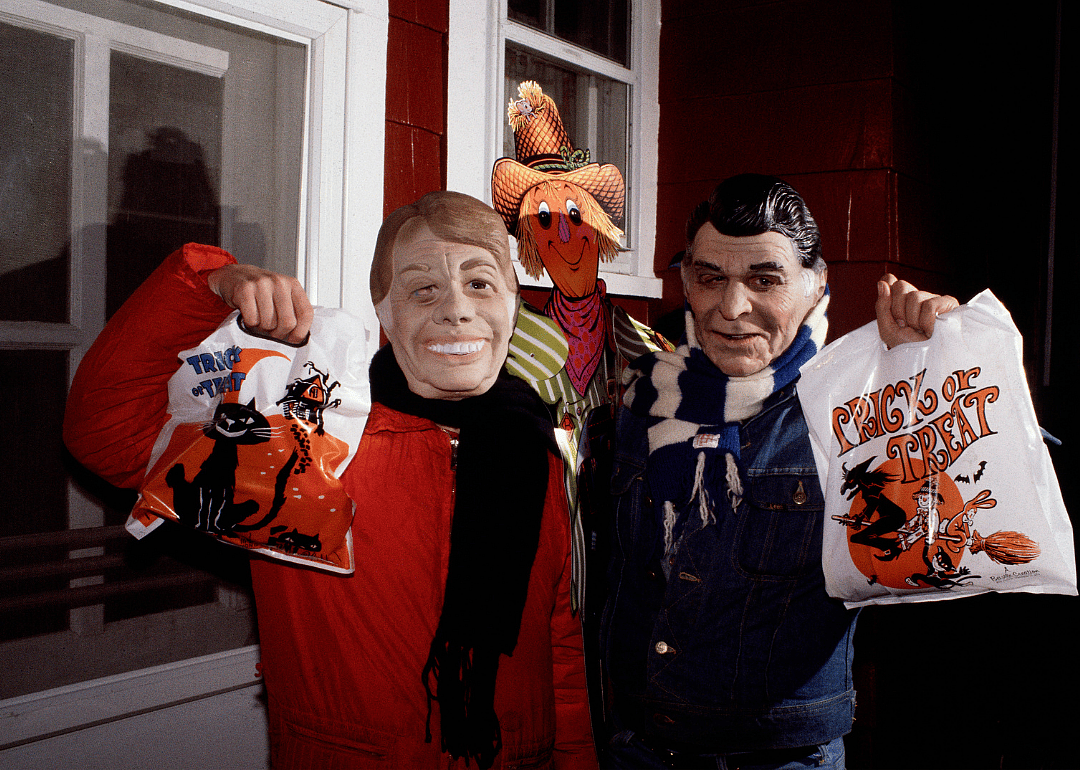 Jimmy Carter and Ronald Reagan