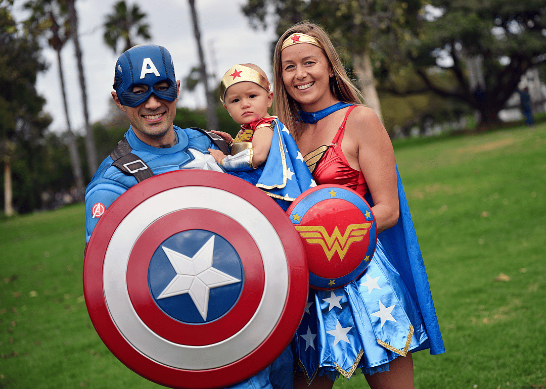 Captain America and Wonder Woman