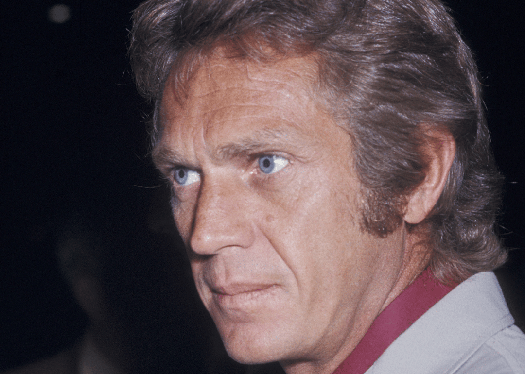 A 1978 close up photo of McQueen.