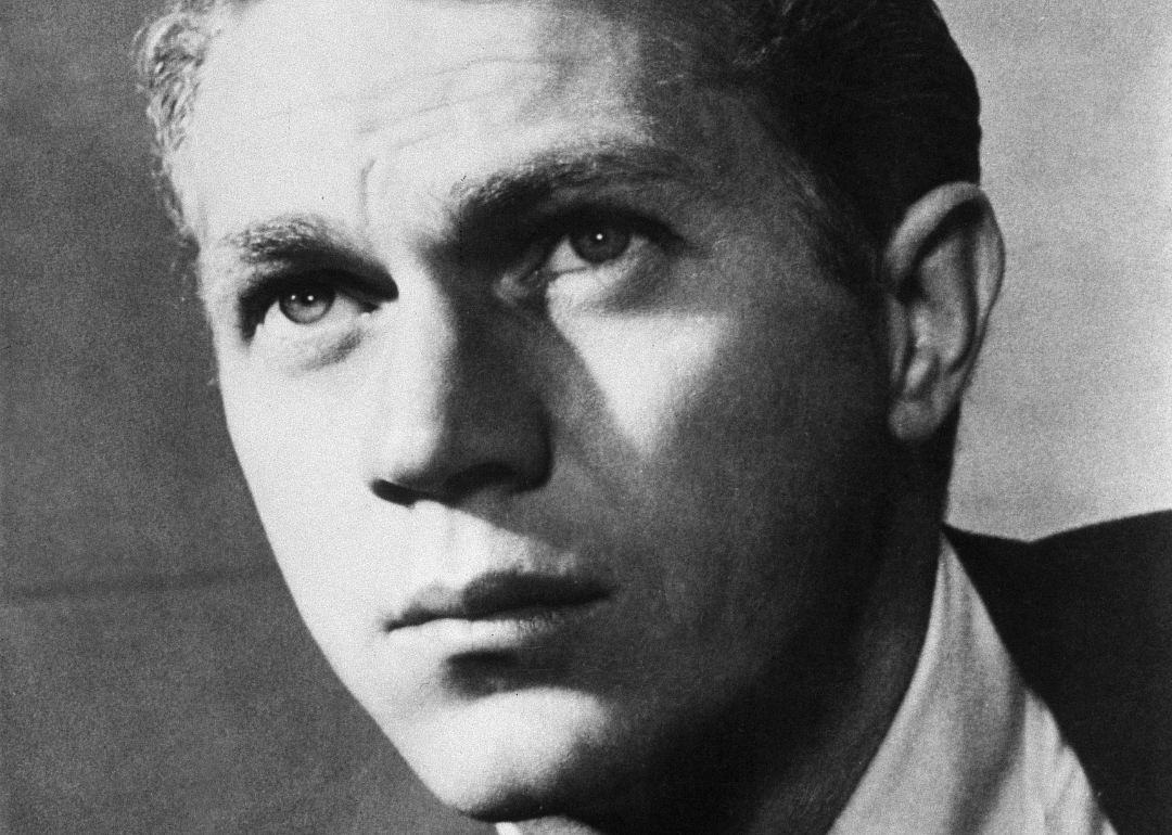 A 1958 portrait of Steve McQueen.