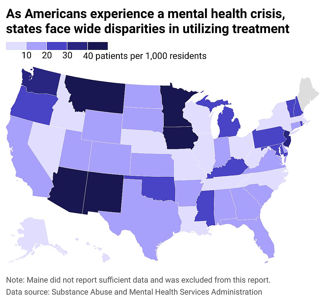 States and communities take a patchwork approach to treatment