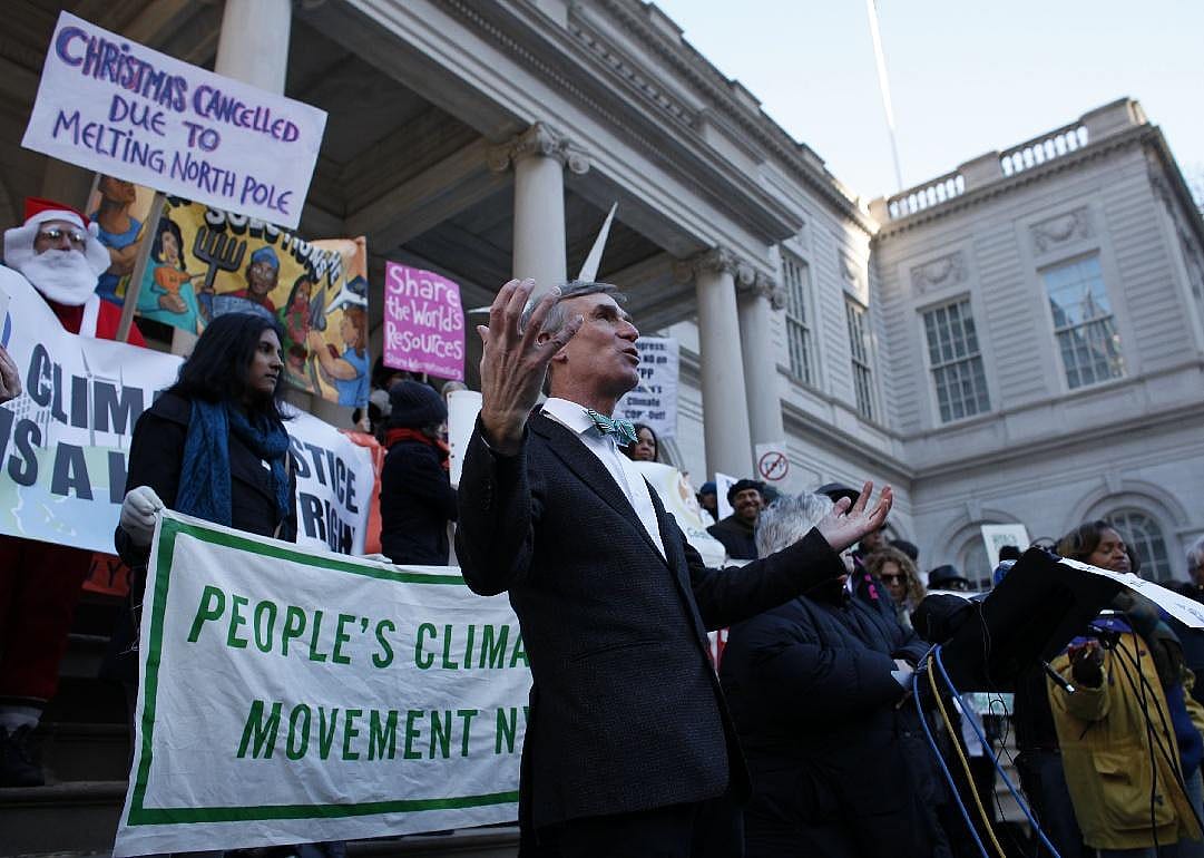 2012: Makes a viral YouTube video about climate change
