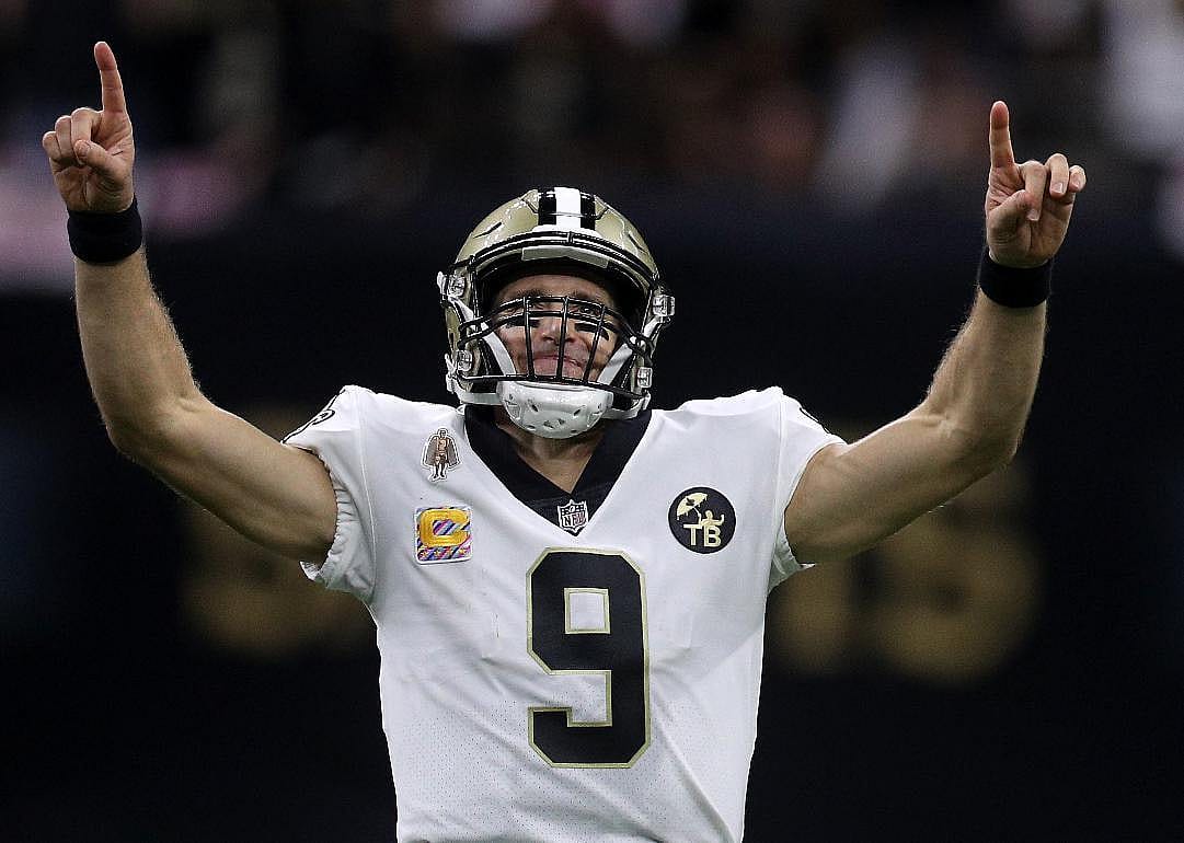 #9. Drew Brees (tied)