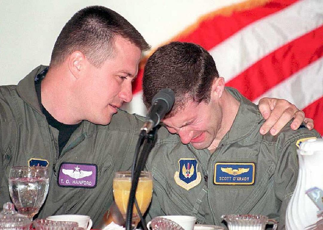 1995: Capt. O'Grady shot down behind enemy lines