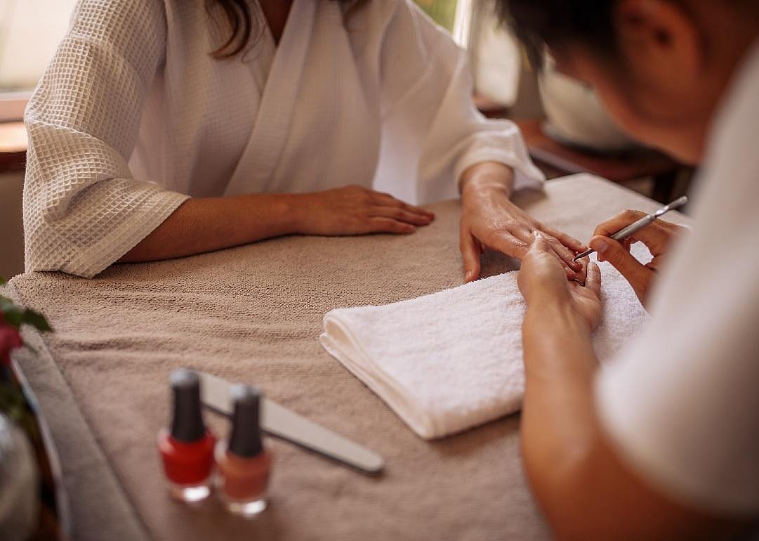 #5. Manicurists and pedicurists