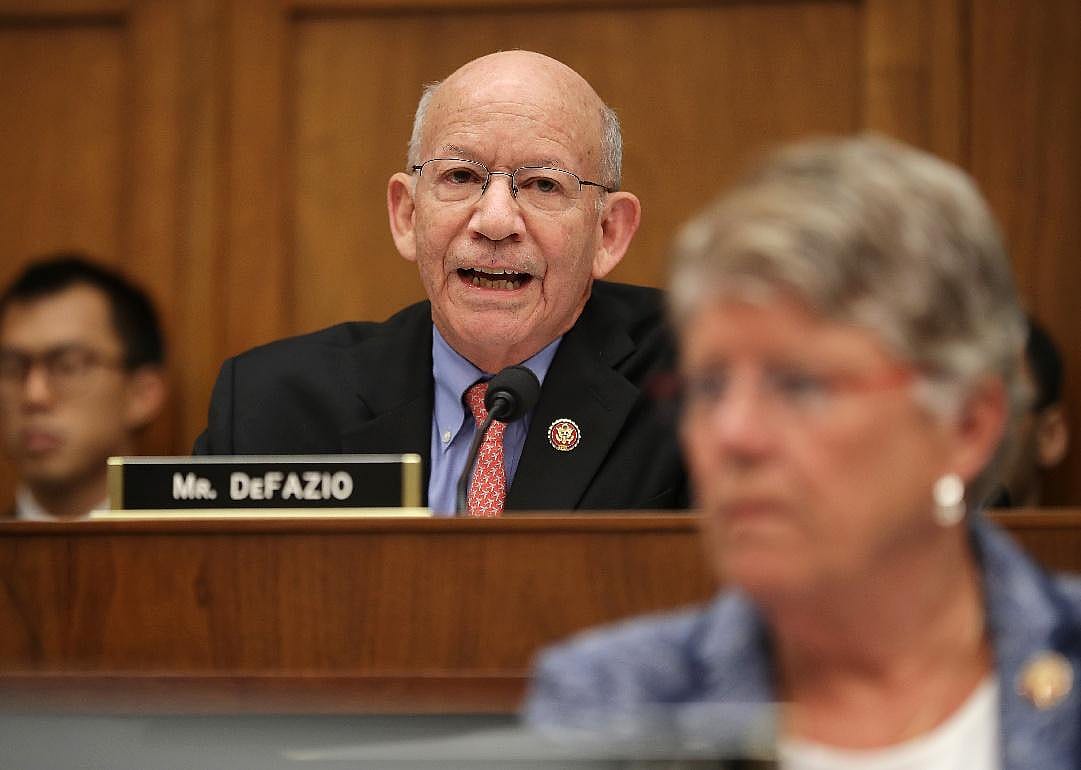 #11. Peter DeFazio (tie)